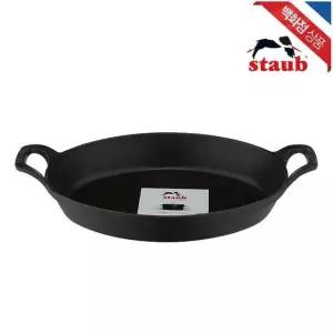 [갤러리아] [스타우브] 타원형 접시 24cm 블랙 (ST302323)