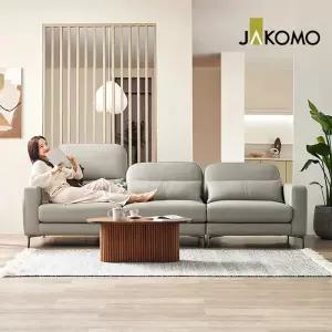 [롯데백화점]자코모 피렌체 하이 3.5인 기능성 럭스 통가죽 천연면피 소가죽 소파