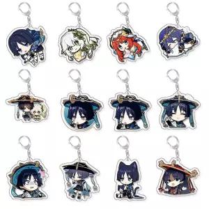 원신 키링 날 뽑아줘 산병 굿즈 아크릴 열쇠고리 유랑자