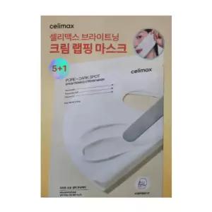 셀리맥스 모공잡티 브라이트닝 크림 랩핑 마스크 6매