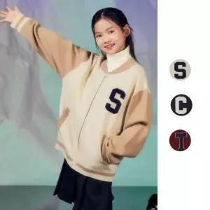 [롯데백화점]탑텐키즈 MKF4EC3201 공용) 소프트 터치 집업 가디건