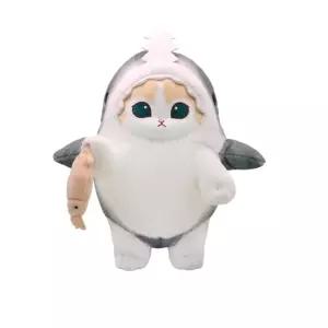 모후샌드크림냥 상어코스튬/인형/안고/자는/귀여운/고양이/장난감/유아/모양/여자/아이/선물/남자/