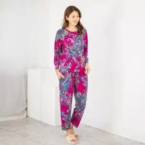 엄마옷 양면상하 페이즐 티바지세트홈웨어 1GHJ25380 중년여성 마담 60 70대  빅사이즈 할머니