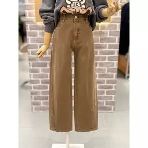 [레코브](하남점)워싱컬러 기모 데님팬츠(LC31F2DP508X)