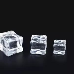 얼음 모형 투명 아크릴 소품 음식 리얼 15mm (WFJ0XG6)