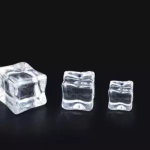 얼음 모형 투명 아크릴 소품 음식 리얼 15mm (WFJ0XG6)