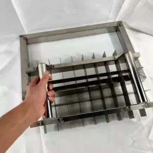 반죽분할기 반죽 분배기 제과 믹서 스텐 하프커버 도우