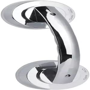 쉬폰에이드 흡입 컵 그랩 바 - 문 창문 캐비닛 서랍 유리 표면용 휴대용 핸들 미니 냉장고 풀러(실버