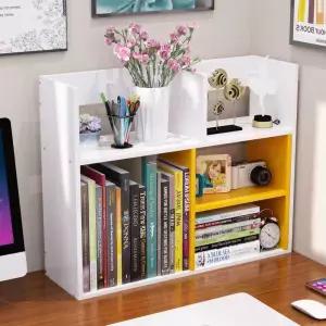 책상 정리 미니 책꽂이 선반 책상위 원목 책장 정리함