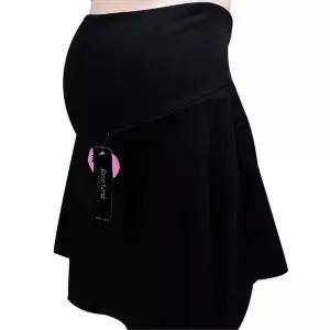 임부용 기모 플레어 치마레깅스 예쁜 복대형 간절기 레깅스 여성용 스커트 (WFJ5TEO)