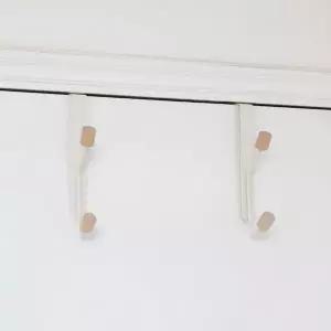 원목 행거 후크 도어 옷걸이 문걸이 원통형 수납행거 (WFJ6UPS)