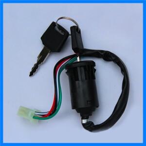 ATV 모토 액세서리 잠금 눈 오토바이 시작 스위치 도어 잠금 장치 오토바이 점화 스위치 + 2 키 Honda Kawa