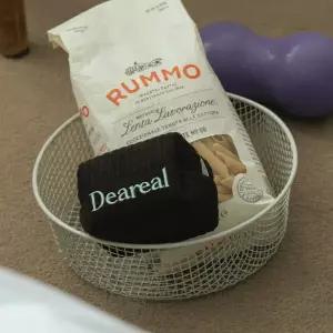 [무케] 디어리얼_브레드 키링 파우치 테리브라운  에어팟파우치 버즈케이스 화장품파우치