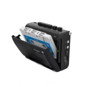 레트로 워크맨 카셋트 라디오 카세트플레이어 레코더 6501 블랙 헤드폰 포함