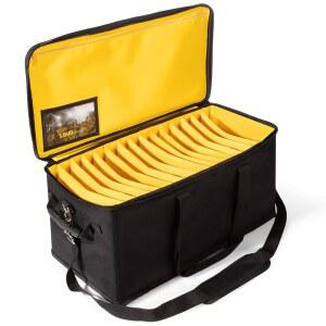 [미국배송] LOUDMOUTH 대형 케이블 파일 백 | 뮤지션 및 DJ를 위한 음악 코드 정리 케이스 사운드 라이팅 카메라 장비 액세서리를 전문 내구성 있는