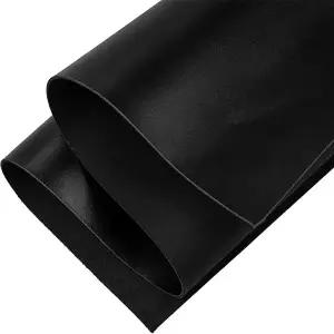 인조가죽시트지 가죽 수선패치 검은색 단단한 오크 식물성 최상겹 소가죽 2mm 두께 수제 DIY 가방 원단