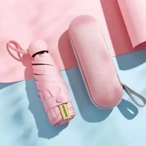 마카롱 캡슐 5단 경량 양우산 자외선차단 우산