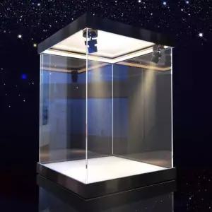 LED 아크릴 상자 진열장 대형 박스 장식품 전시 진열