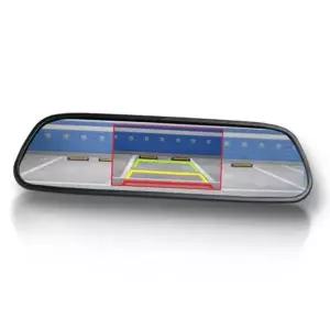 보조미러 유비 후방카메라 모니터 룸미러타입 주차 초보 보 5in