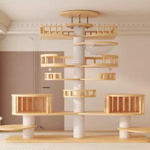 대형 노묘 캣타워 튼튼한 뚱냥이 놀이터 캣폴