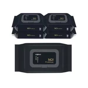 노프러블럼 초간편 살균 실내 세차 티슈 30매 x 4개