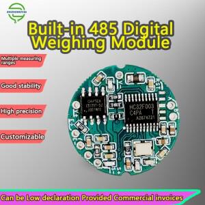 호환 보드레이트 500000 RS485 디지털 계량 모듈 단일 채널 로드셀 트랜스미터 모드버스 RTU10포인트