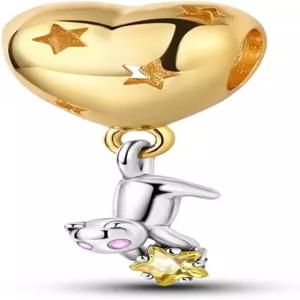 팔찌와 목걸이를 위한 MULA 925 스털링 실버 부적 고양이 여름 당글 펜던트 카메라 비즈 여성용 주얼리