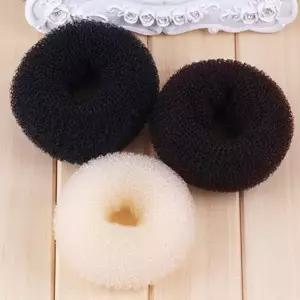 [하프클럽/셀러허브_여성트랜드패션]올림 당고 똥 볼륨 헤어끈 스펀지 헤어