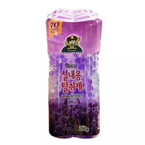산도깨비498 실내용 탈취제 260g 라벤다 젤 방향제 방향제 탈취제 방향탈취제