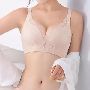 노와이어 볼륨 처짐방지 브래지어 뽕브라 부유방커버 (WFKB6FF)