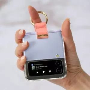 고품질 5G 핑거링 갤럭시Z플립7 파스텔 투명케이스 F766 (WFKBOZE)