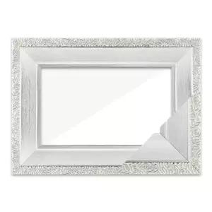 6x8 사진액자 (앤틱 퓨어실버) 가족웨딩인테리어탁상 (KYR-WB6076F)