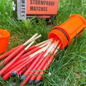 지포 타이푼 캠핑용 세트 성냥 방수 30개 리필용 Zippo 산악용