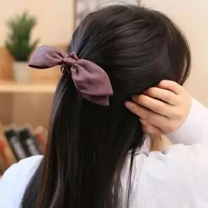 [하프클럽/셀러허브_여성트랜드패션]실크 헤어슈슈 곱창머리끈 실크스크런