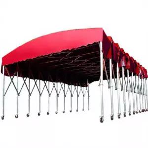 천막차고 이동식 창고형 차광막 캐노 간이 차양막 주차장 구입 창고