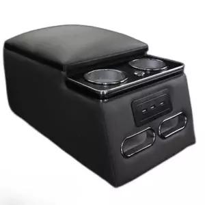 차량용 콘솔 박스 뒷좌석 자동차 팔걸이 컵홀더