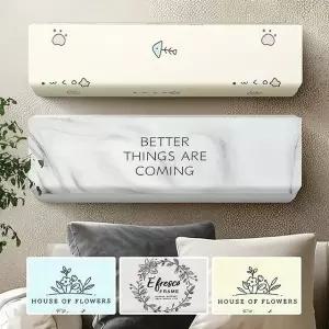 벽걸이대형 에어컨가리개 먼지덮개 보관커버 스판 무풍 벽걸이형 (WFKDSBD)