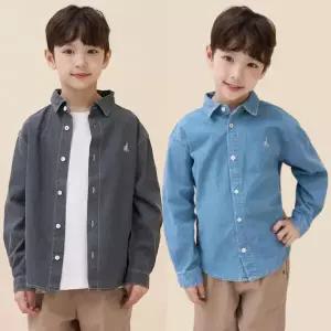 [BEANPOLE KIDS] 26SS [Essential] 데님 셔츠 (2종 택1)