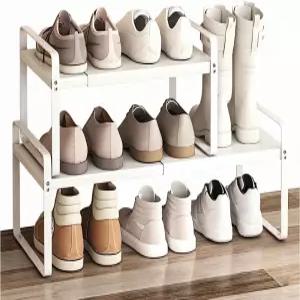 Yagizaai 확장형 1단 금속 신발 랙 높이 10인치 조절 가능한 폭 149인치236인치 옷장 및 현관용 고강도