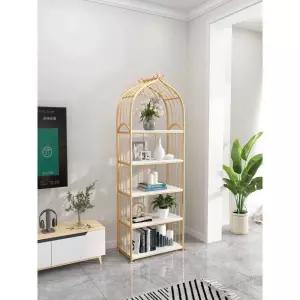 매장용 네일샵 진열대 컬러 젤 인테리어 전시 가구 50x30x50cm 골드 4단