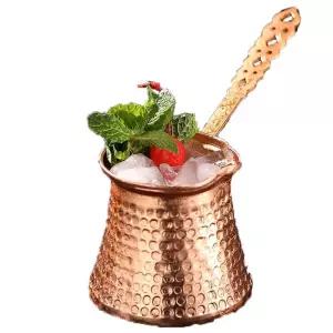 터키식 커피 추출기 이브릭 냄비 앤틱 스텐 도구 포트 드립