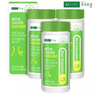 [건국유업] 체지방 다이어트 녹차카테킨 60정x3개(3개월)