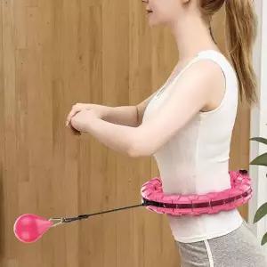 프록시마 미니 훌라후프 핑크 1P 실내 후프 뱃살 지압