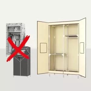 GDM 드레스룸 행거 옷방정리 공간활용 옷장 옷방 WEC8099