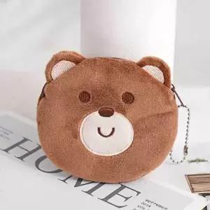 동물 동전지갑 곰 지갑 여행 동전지갑 여행용 귀여운 WED0F14