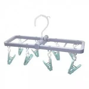 ( )폴딩 슬림 빨래 건조대 양말 속옷 여행용 빨래집게
