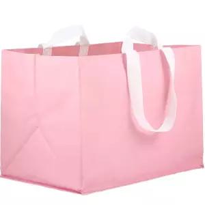 대형 타포린가방 핑크 타포린가방.타포린백 세탁가방 타포린 시장가방