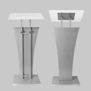 국산 높낮이 각도조절 화이트 아스텔 안내간판 메뉴판거치대 480 병원 배너 매장