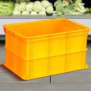 점보박스 130L 농산물 적재 대형 수납 바구니 사각 플라스틱