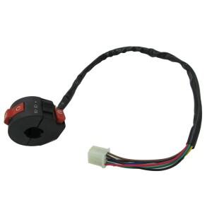 [호환품]50cc 110cc 125cc ATV 쿼드 4용 왼쪽 3개 기능 핸들바 스위치